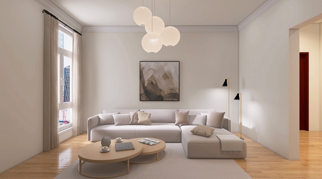 Modern living room interior